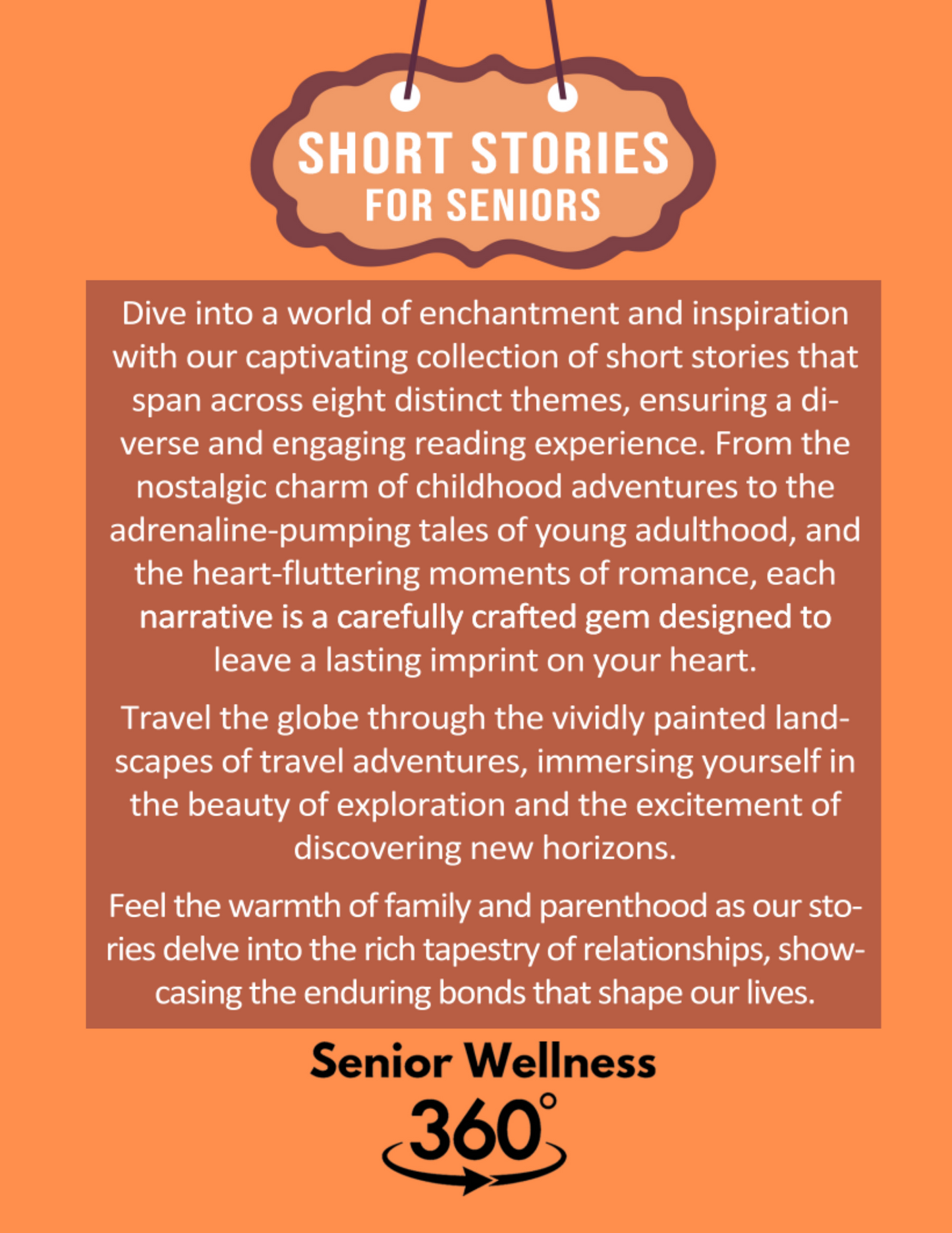 Decades of Uplifting Short Stories for Seniors Edition #2