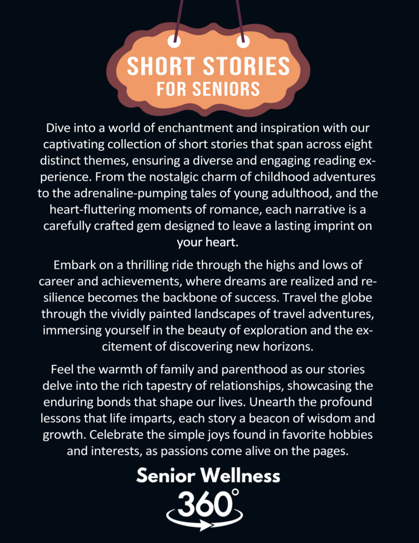 Inspirational Short Stories for Senior Edition #3