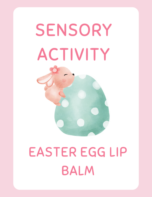 Sensory Activity: Easter Egg Lip Balm Sensory Activity for Seniors