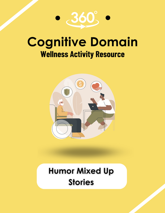 Cognitive Wellness: Mad Libs Mixed Up Stories Kit