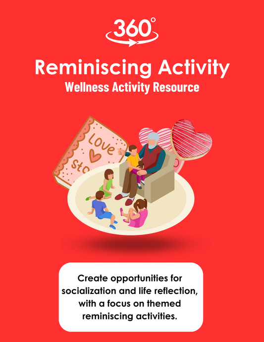 Valentine's Day Wellness Activity: Life Story Sharing and Reminiscing Kit