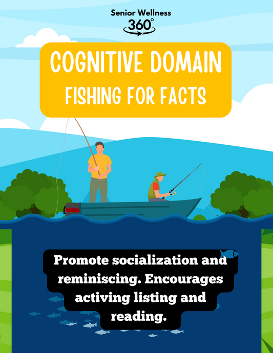 Cognitive Wellness: Fishing for Facts - True or False Game Kit