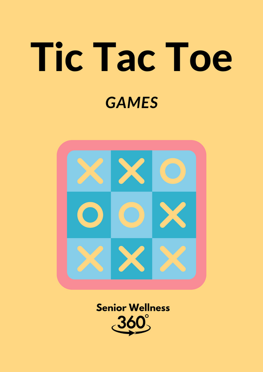 Tic Tac Toe Puzzles for Seniors