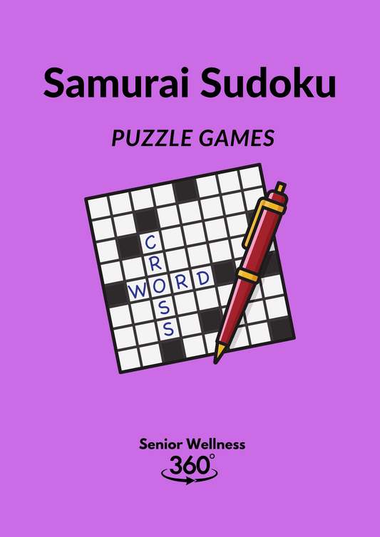 Samurai Sudoku Puzzles for Seniors