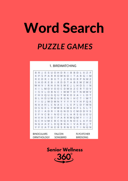 Word Search for Seniors